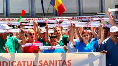 Greva generală SANITAS se suspendă. Sindicaliștii spun că protestele și-au atins primul obiectiv