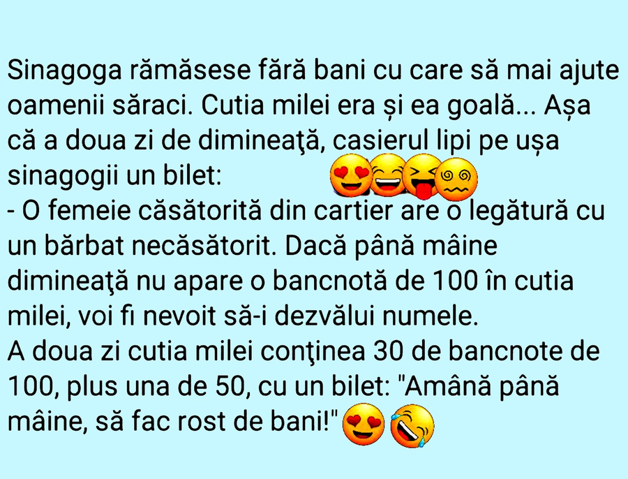Bancul zilei