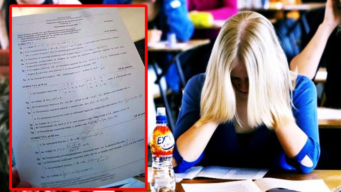 Bacalaureat 2023 | Ce subiecte au picat la matematică. Problema care a dat bătăi de cap candidaților