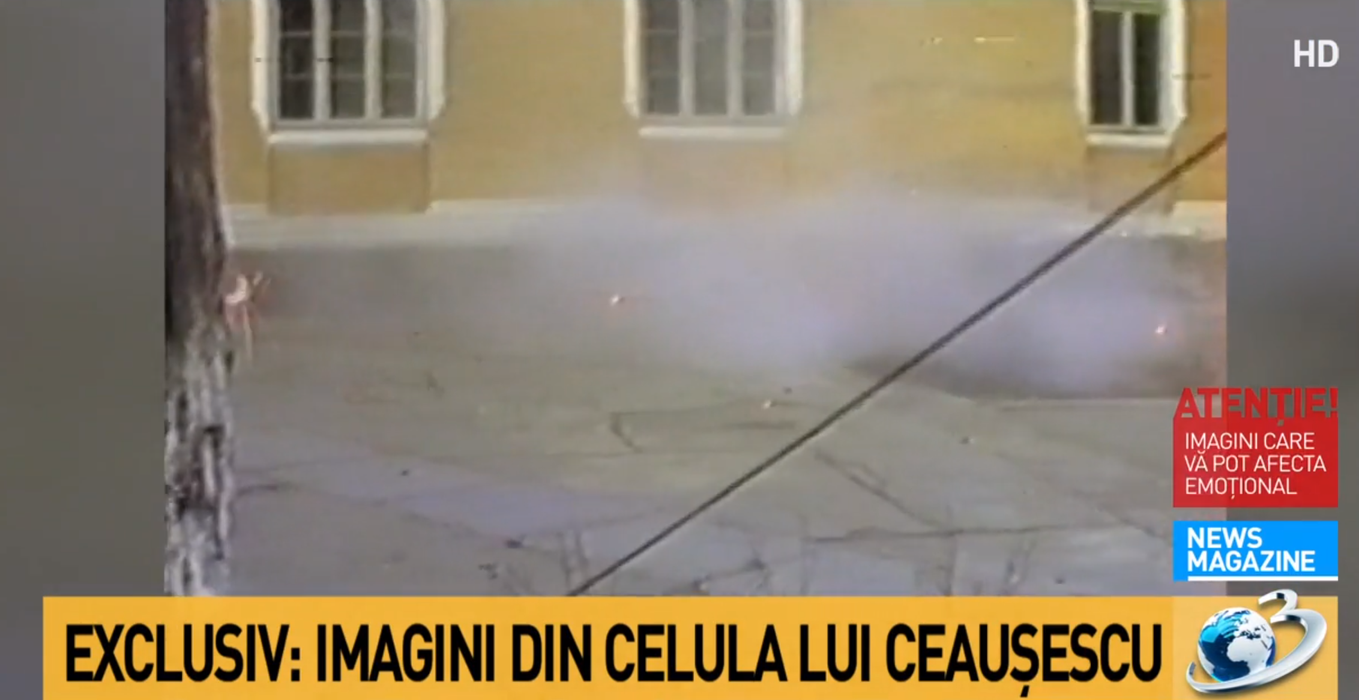 Imagini din celula în care au stat Elena și Nicolae Ceaușescu. Locul unde au fost executați dictatorii
