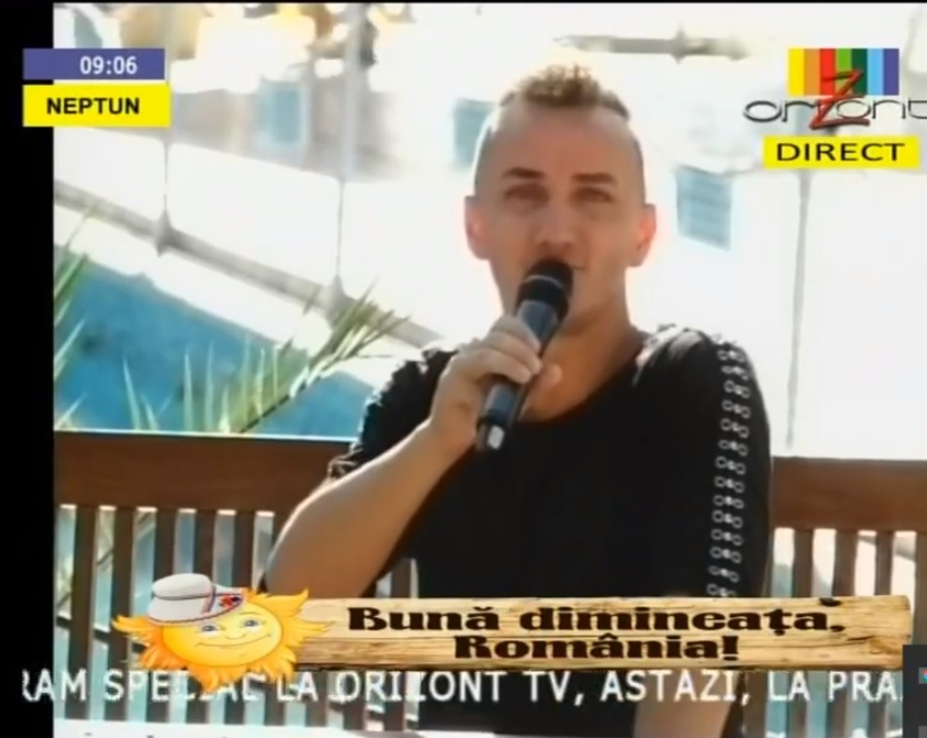 Mihai Trăistariu, în noua postură de prezentator de matinal, la Orizont TV