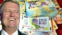 E mai puțin decât credeai! Câți lei are salariu Klaus Iohannis, ca președinte al României