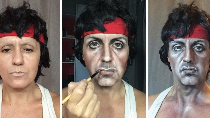 Această femeie se poate transforma în orice vedetă îşi doreşte! Asemănările sunt uluitoare!