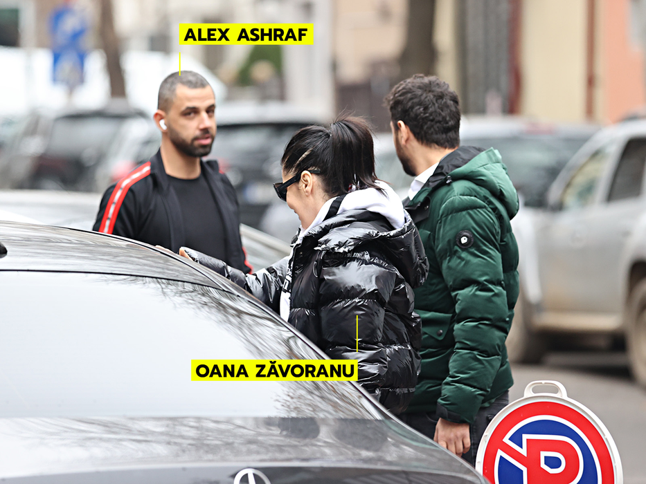 Cei doi s-au întâlnit cu un prieten (Foto: CANCAN.RO)