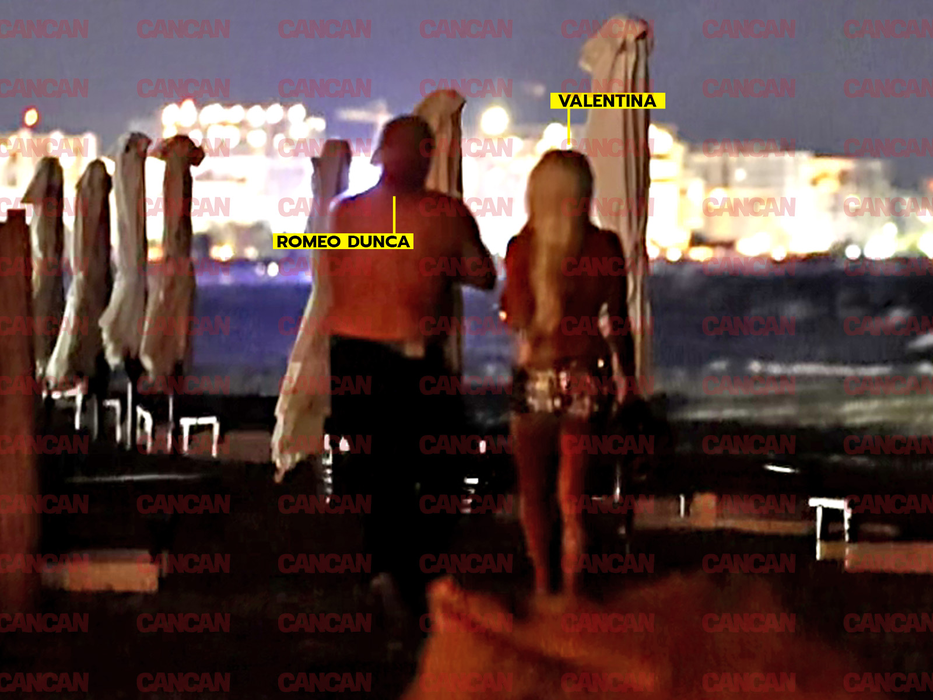 Romeo Dunca și Valentina nu au avut liniște pe plajă, așa că au plecat