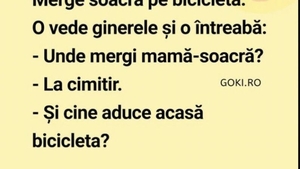 BANC | Discuție între ginere și soacră: „Unde mergi, mamă-soacră?” - „La cimitir”