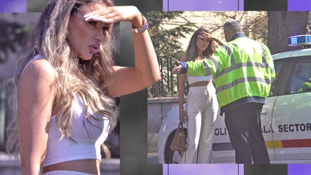 Bianca Drăgușanu a fost ”taxată” de oamenii legii! Amendată pentru depășirea limitei legale de sex-appeal