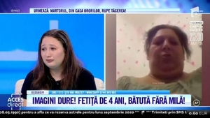Fiica cea mare a femeii care și-a snopit fetița de 4 ani în bătaie, mărturisiri uluitoare: ”Avea o gaură în cap”