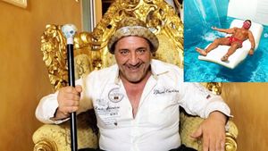 Nelson Modialu îl desființează pe Dorian Popa. Ardeleanul l-a ofticat pe cântăreț cu o piscină mult mai mare și la înălțime. VIDEO