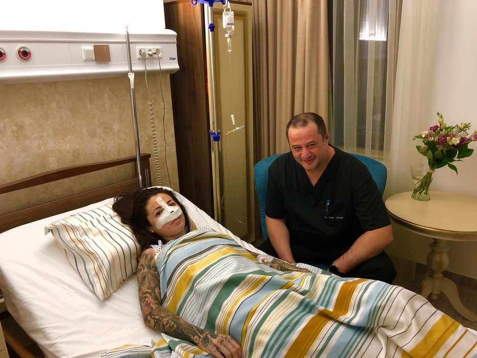Roxana Vancea a fost monitorizată de renumitul doctor Stan Vitalie.