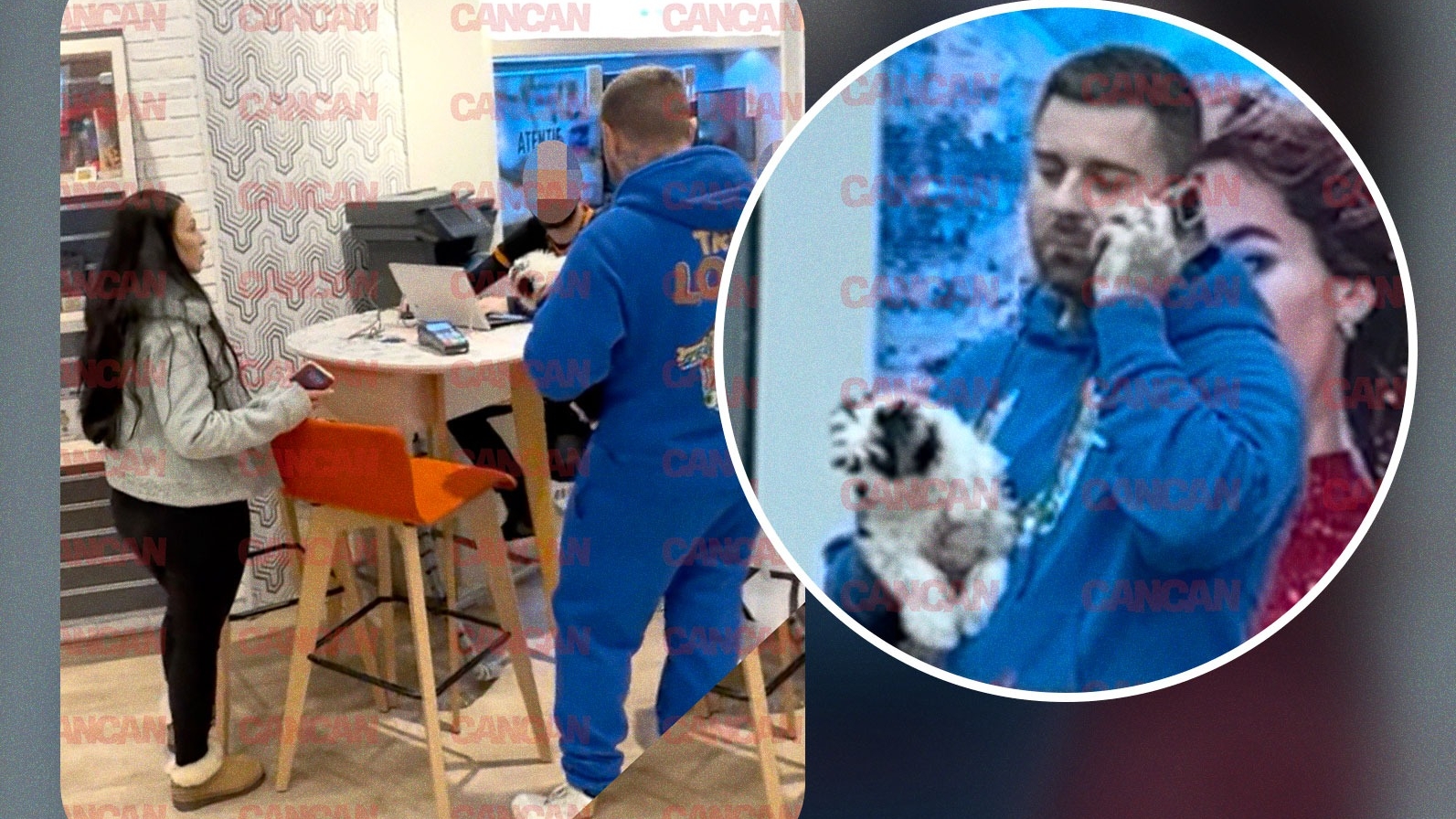 Burtica Franciscăi nu a fost în prim-plan! TJ Miles și-a scos "copilul blănos" la mall