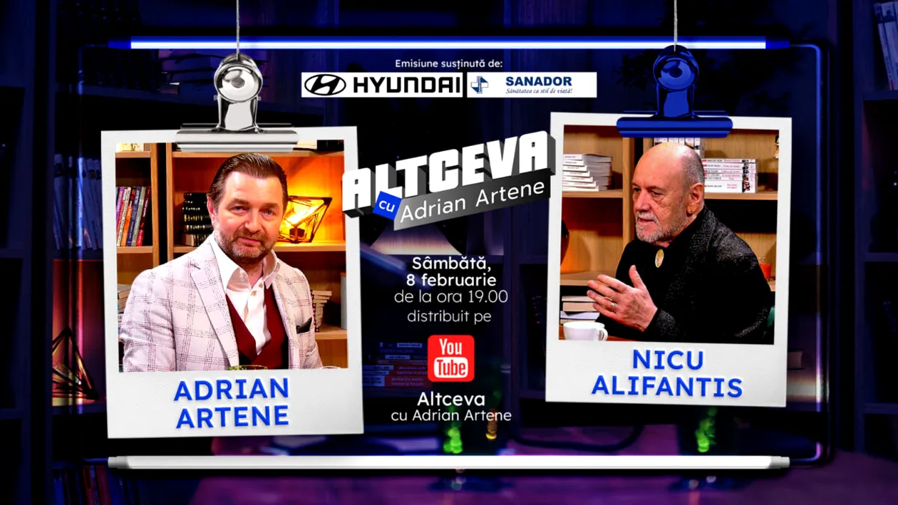 Nicu Alifantis și-a deschis sufletul ca la o spovedanie: ”Dumnezeu e cel mai bun prieten al meu!”| EXCLUSIV la „Altceva cu Adrian Artene”