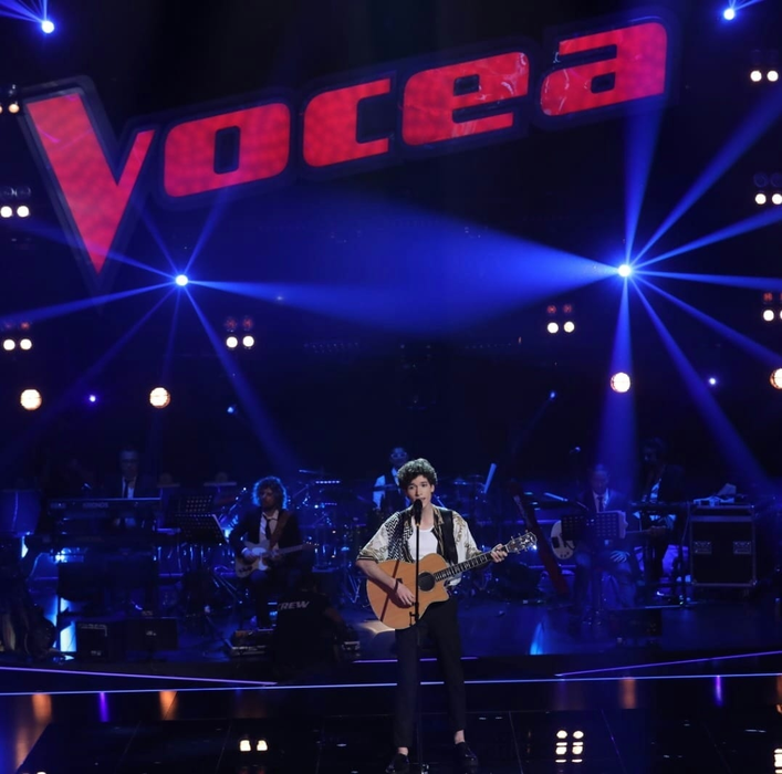 Gabriel a ajuns până în semifinale la "Vocea României"