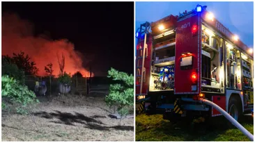 S-a activat Planul Roșu în Constanța, după un incendiu violent. Zeci de oameni, evacuați din calea focului