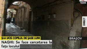 CAZ SOCANT la Brasov! O femeie si-a ucis copilul in centrul orasului. Bebelusul de sase luni a fost decapitat!