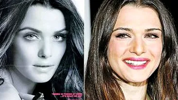 Rachel Weisz, prea photoshopata