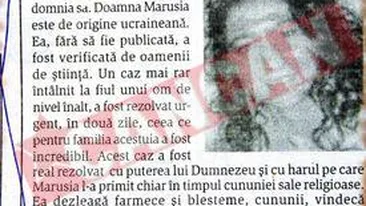 I-a dat 150.000 euro tamaduitoarei Marusia ca sa-i vindece tatal