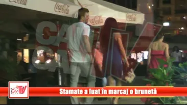 Stamate a luat in marcaj o bruneta