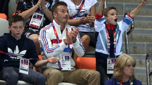 Cel mai entuziasmat spectator: reactiile incredibile ale lui David Beckham, in public la Jocurile Olimpice!