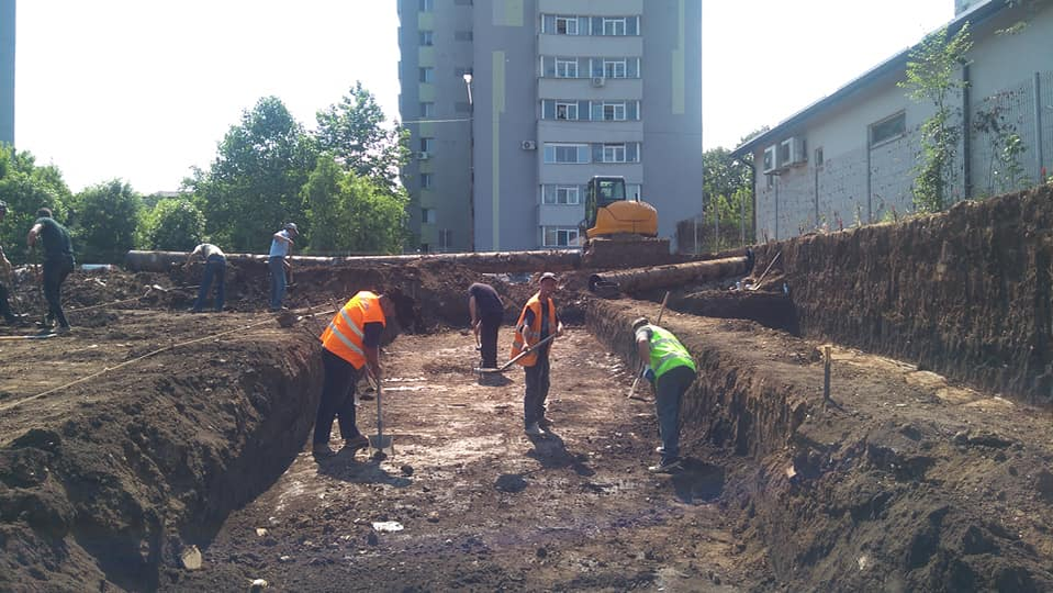 Șantierul rămâne deschis până când arheologii explorează tot perimetrul