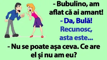 BANC | Bulă a aflat că Bubulina are amant