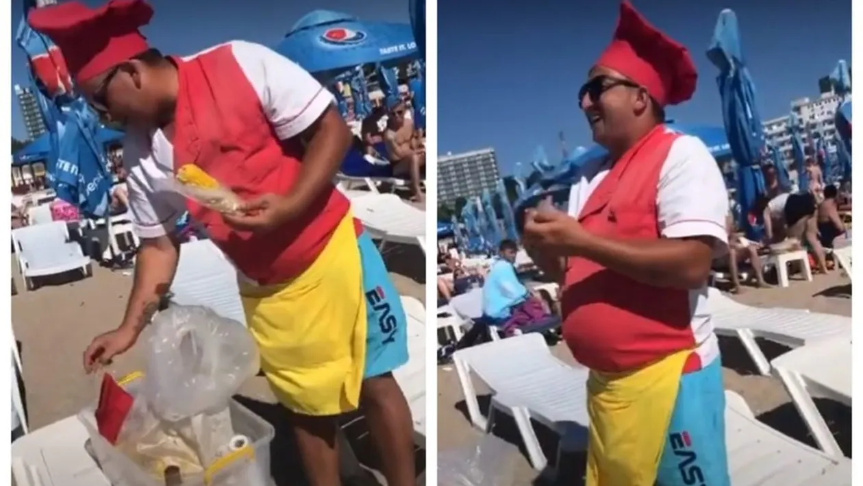 VIDEO / Vânzătorii ambulanți nu țin cont de pandemie! Gică de la Eforie a revenit și e din nou pe val: „Să ți-l dau cu sare fină, să te bag în carantină”