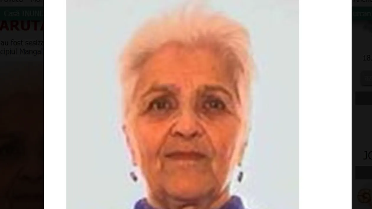 Ați văzut-o? O femeie din Constanța a fost dată dispărută. Autoritățile au demarat căutările