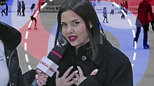 Andreea Popescu și soțul ei, Rareș Cojoc, își doresc ca toți copiii lor să le calce pe urme! Vedeta a făcut dezvăluiri de pe patinoarul Allianz Țiriac Otopeni: "Sportul îi disciplinează!"