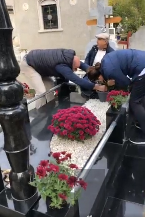 Familia lui Fane Spoitoru a organizat o pomană de cinci stele în Cimitirul Bellu