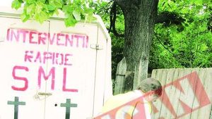 Si-a aruncat copilul din flori In WC