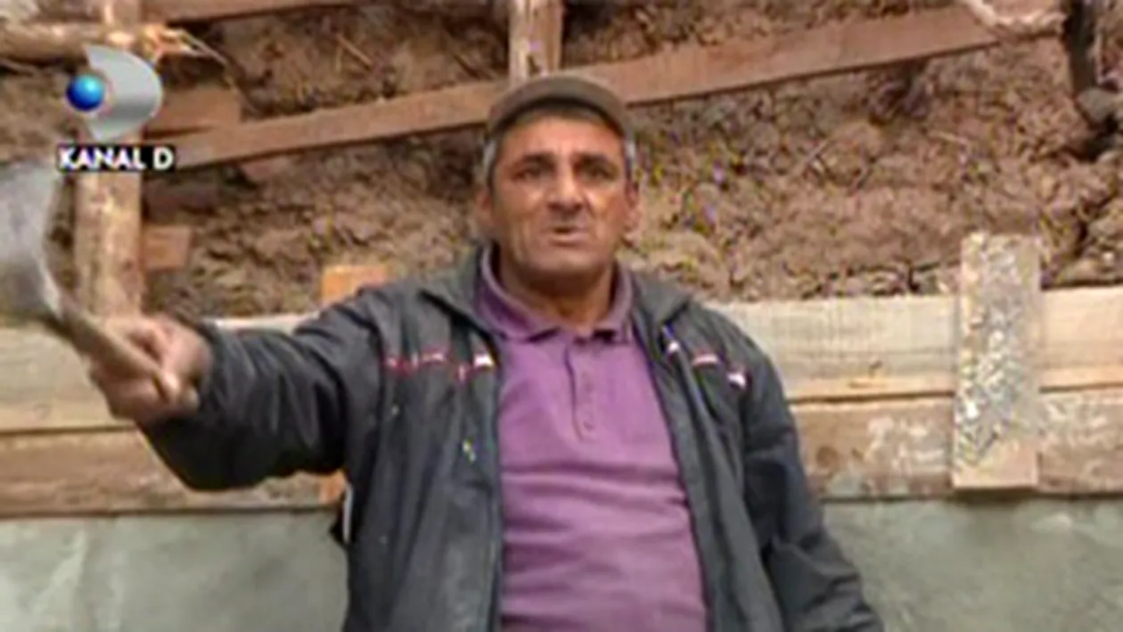 VIDEO Tatal lui Banel Nicolita a ajuns rau! Dorm intr-o baraca, ca boschetarii