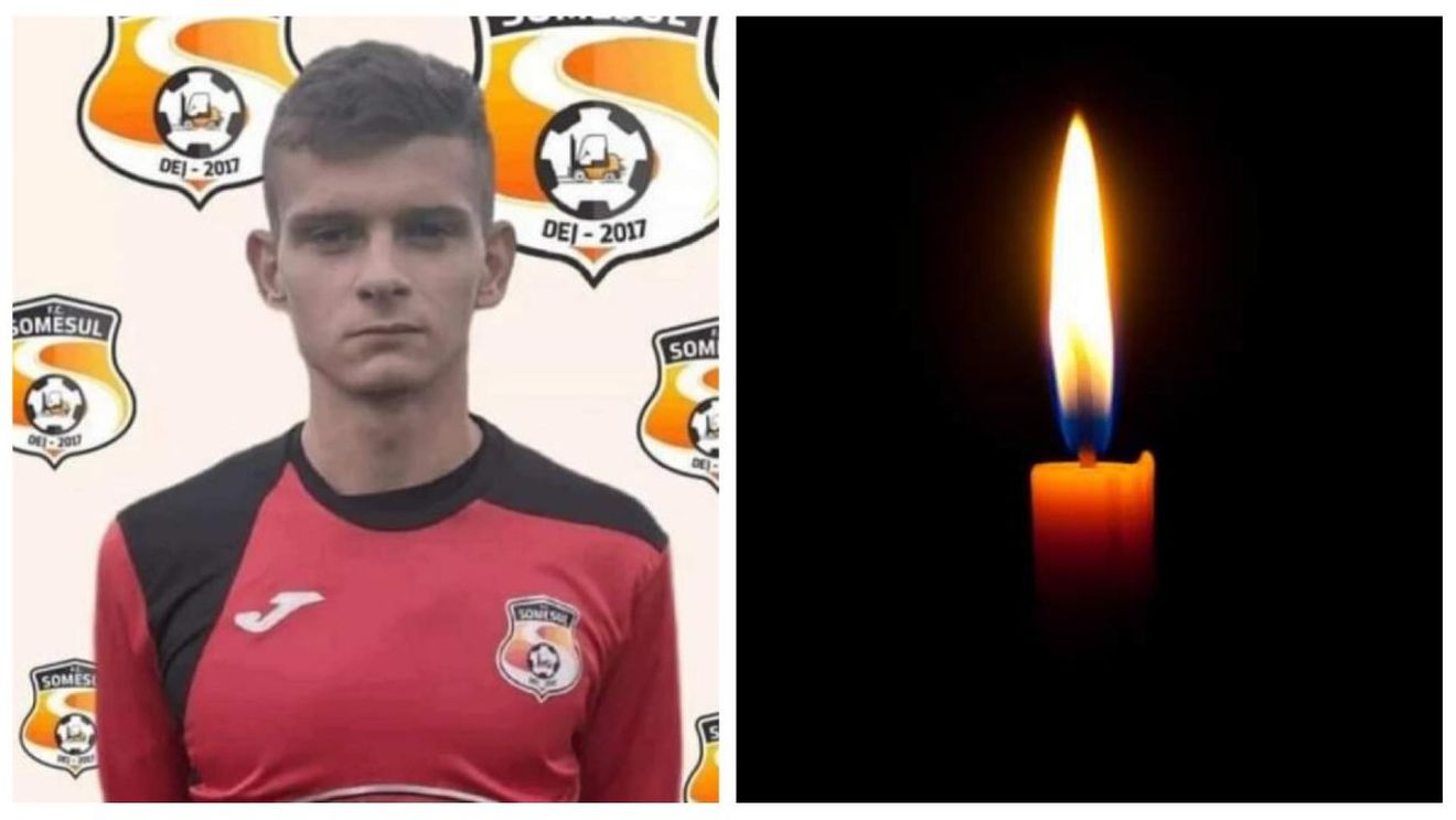 Doliu în lumea fotbalului românesc! Raul Negrea, portarul echipei Someșul Dej, a murit într-un accident