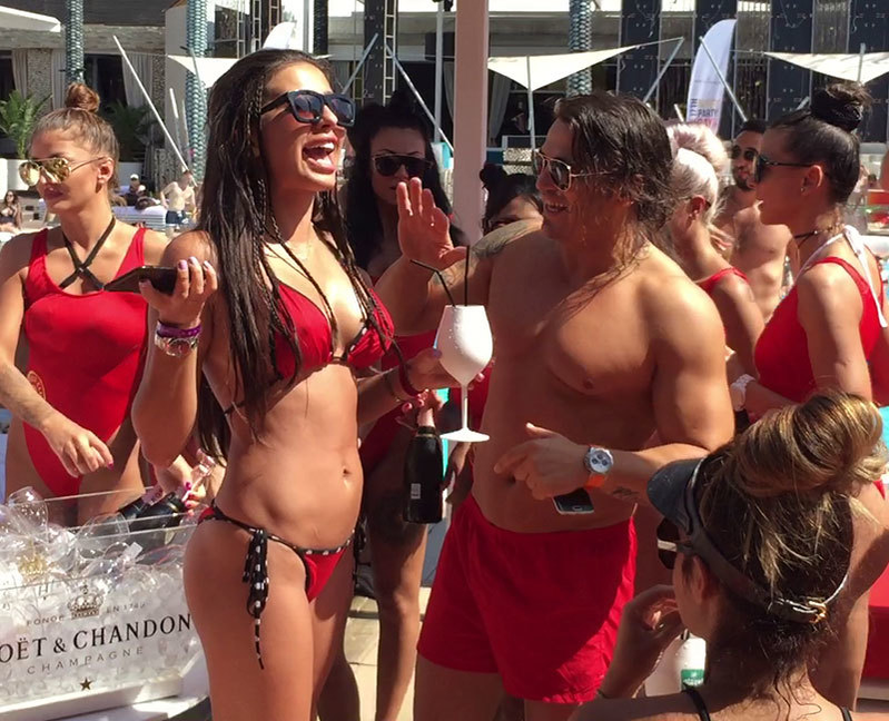 Adelina a avut parte de o distracţie pe cinste la Player Club Bucharest