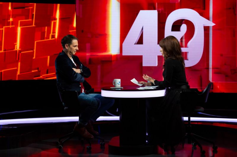 Dan Negru, invitat la “40 de întrebări cu Denise Rifai”. “V-ați iubit cu Andreea Marin?”, una dintre întrebările sensibile