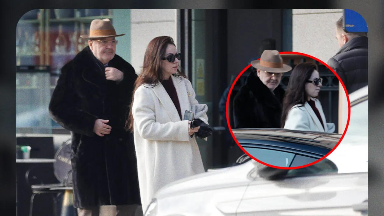 Excentricul milionar se vede Godfather și defilează cu o tinerică în prim-plan. Dragostea nu are vârstă când ești Dan Nicorescu