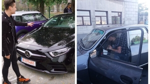 VIDEO / Stupoare! Selly a renunțat la limuzină și a venit cu Dacia la Bacalaureat! Dar să vezi cum era îmbrăcat