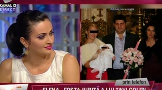 VIDEO Elena, fosta iubita a lui Tavi Colen, raspunde acuzatiilor ca isi neglijeaza copilul! "Eu sunt in relatii foarte bune cu fostul meu sot, noi colaboram foarte bine la cresterea copilului"