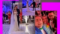 Roxana Hulpe, prezentatoarea de la PRO TV, nuntă cu fast în Cluj! Cabral și Cosmin Stan, nași de cununie. Imagini inedite de la eveniment