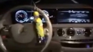 INCONSTIENTA SORA CU MOARTEA! Un roman a pacalit sistemul de pilot automat si s-a mutat pe bancheta din spate: "Merge, nu murim"