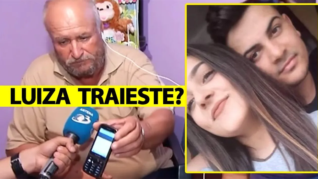 Luiza din Caracal trăiește?! Bunicul Luizei a vorbit cu ea, azi-noapte. Ce SMS a primit