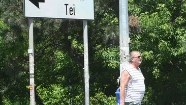 Cand e pe strada, tatal lui Marian Cozma pare pierdut printre amintiri! Aflat pe trecere, o masina a franat brusc in fata sa!