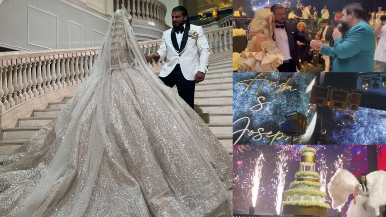 Nu e o glumă! Cât a scos din buzunare Anda Adam pentru nunta cu Yosif Mohaci