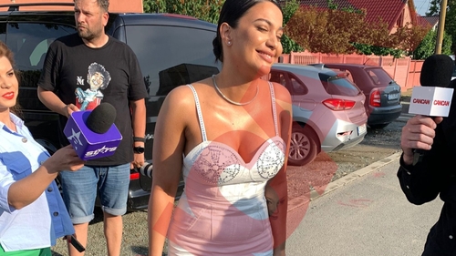 Betty Salam, apariție fabuloasă la nunta lui Florin Salam cu Roxana Dobre! Foto și video EXCLUSIV ”Ce pot să le doresc mai mult?”