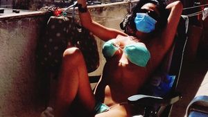 Nu e banc! Cum a ieșit o tânără din Berceni pe balcon, să se bronzeze, în plină pandemie