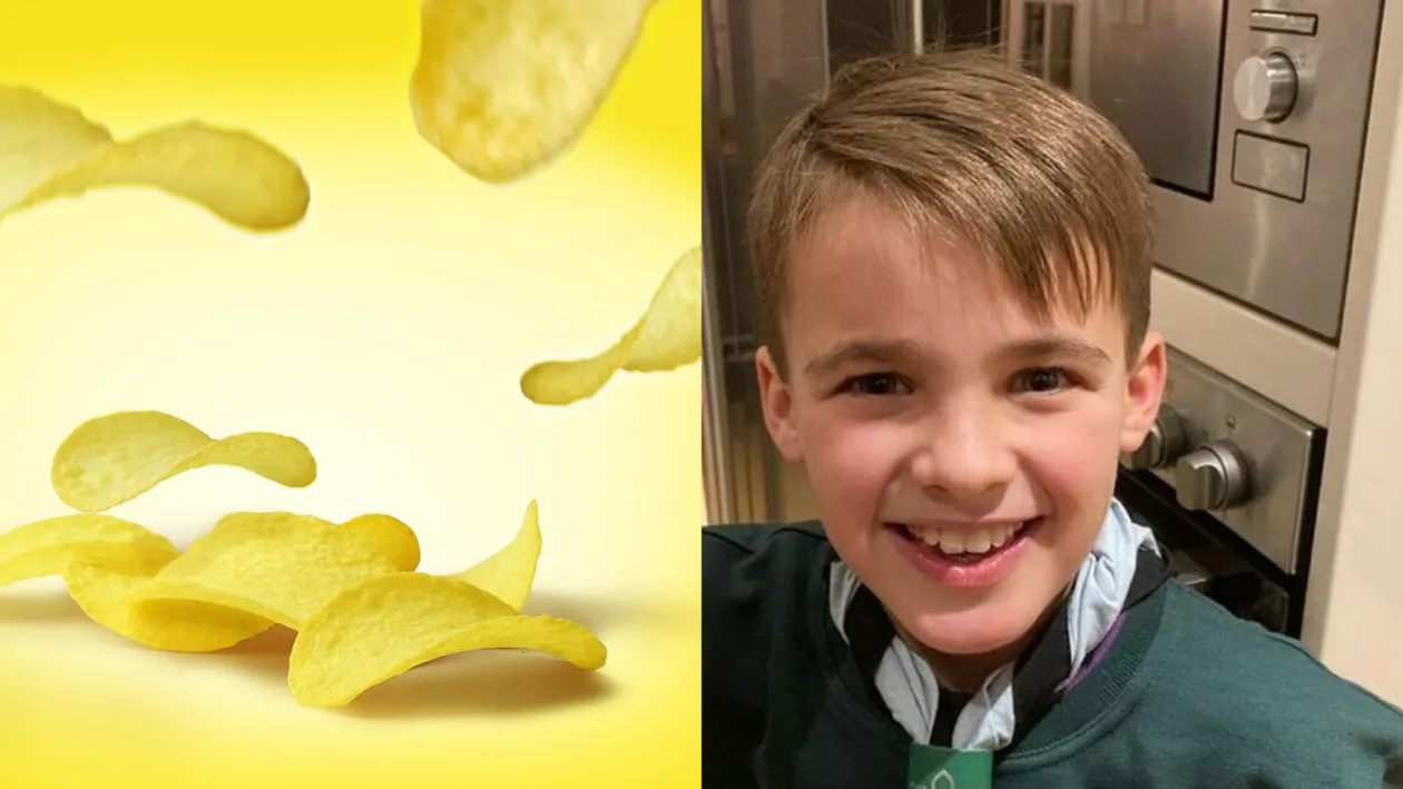 Incredibil! Ce a putut să descopere un băiețel de 9 ani într-o pungă de chipsuri