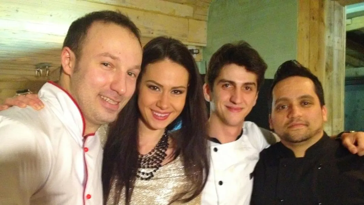 Casnica de la Masterchef, prietenă cu foştii colegi. A degustat preparatele gătite de Petru Buiuca, Alexandru Cirtu si Mehrzad