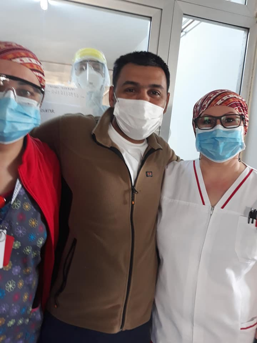 Ele sunt infirmierele din Râmnicu Vâlcea care s-au vindecat de coronavirus! Deja au fost externate