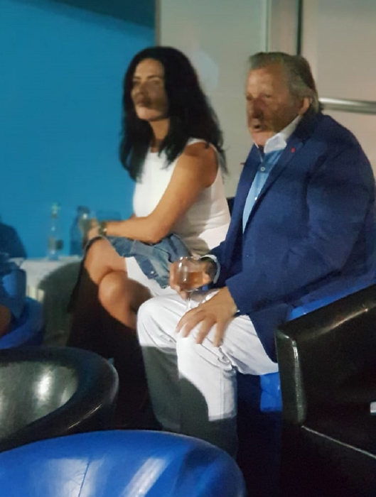 Ilie Năstase și Ioana Simion au fost suporteri de lux la meciul dintre Viitorul și FCSB