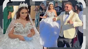 Interlopul care l-a "scuturat" pe Florin Salam de 200.000 de € şi-a însurat băiatul! Nuntă faraonică în familia Duduianu