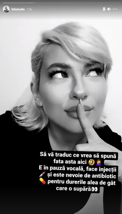 Lidia Buble se confruntă cu probleme de sănătate: “Injecții și e nevoie de antibiotic pentru durerile alea”. Ce i-au mai spus medicii după ce au pus diagnosticul